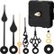 Battery Operated Clock Movement Mechanism DIY Replacement Replacement with 2 Pairs of Short Needles (Shaft Length 4/5 Inch/20mm)